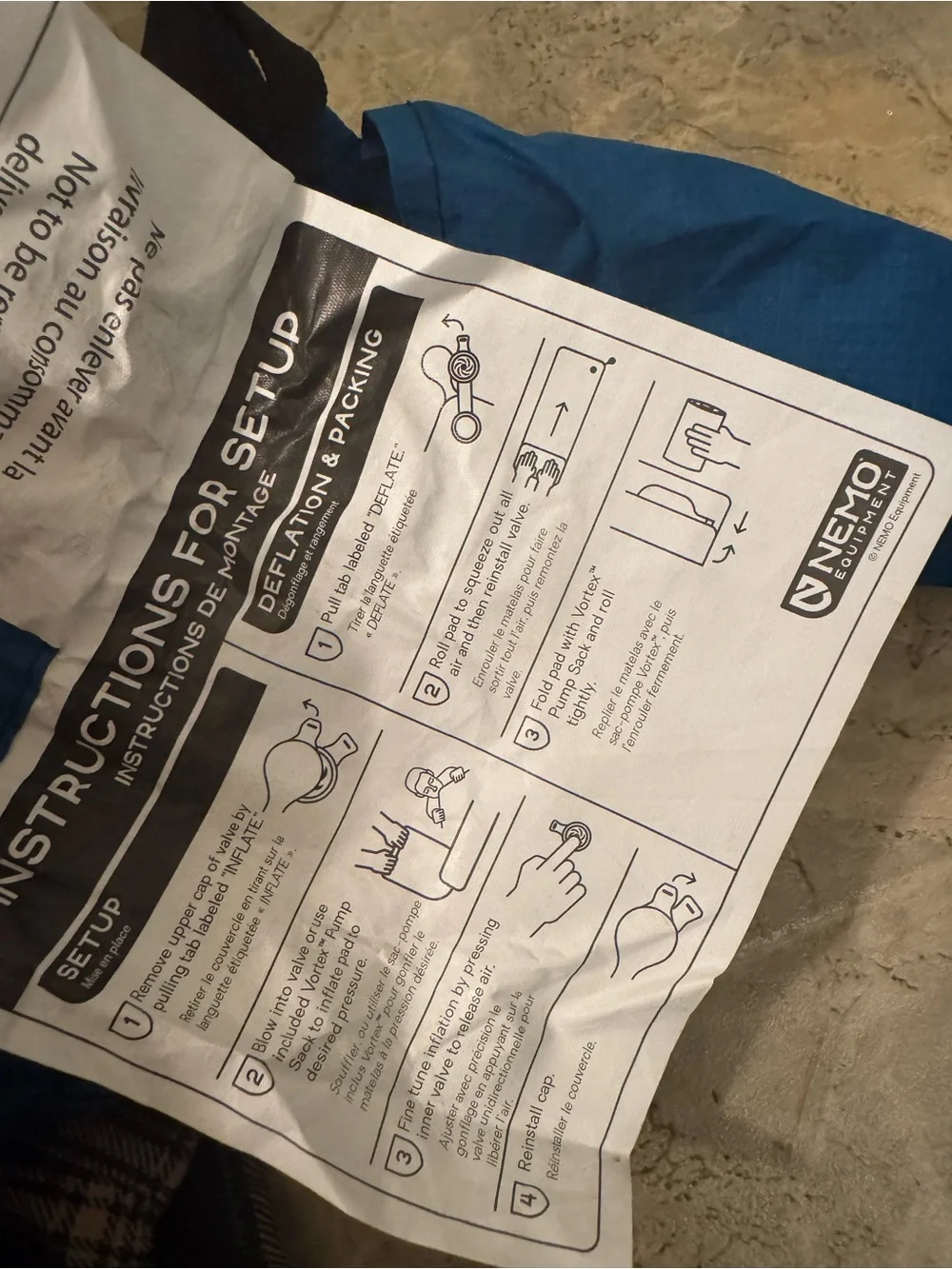 Quasar 3D Insulated Carry Sack - Blue
